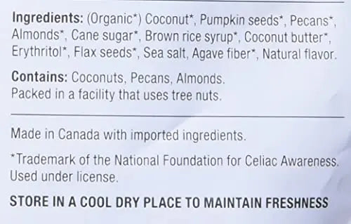 Inno Foods Organic Coconut Keto Cluster (Net Wt 16 Ounce), (Pack of 2) Inno Foods Au supplements