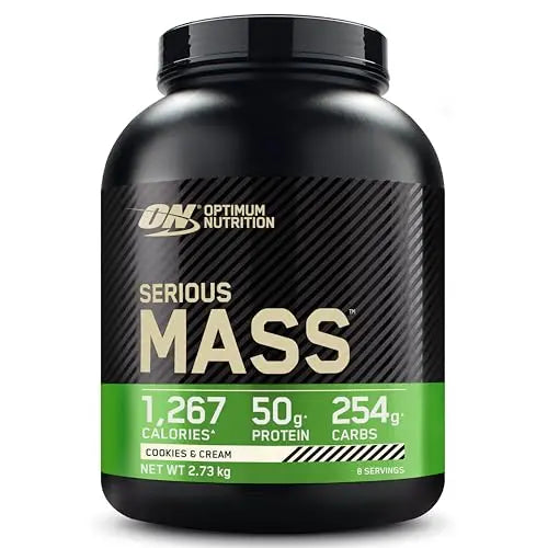 Optimum Nutrition Serious Mass Protein Powder High Calorie Weight Gainer Optimum Nutrition Au supplements