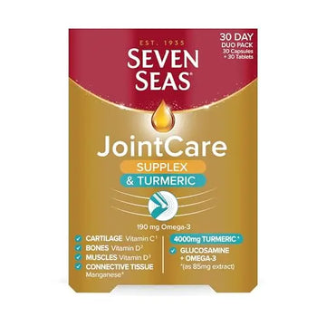 Seven Seas JointCare Supplex & Turmeric, With Glucosamine, Omega-3, Vitamins C and D Seven Seas Au supplements