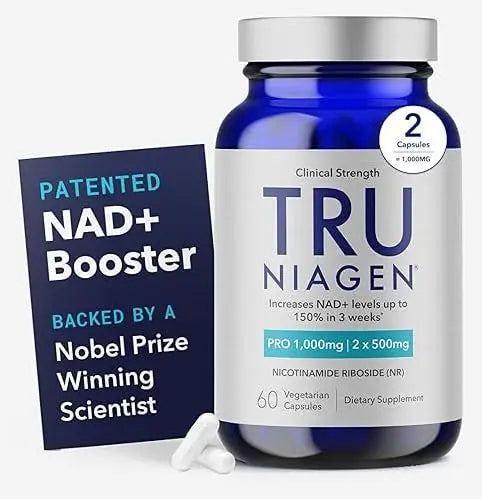 TRU NIAGEN PRO NAD Supplement for Brain Function, Anti Aging, Cell Regeneration | Patented Niagen | Supports Cellular Energy | Nicotinamide Riboside (NR) TRU NIAGEN Au supplements
