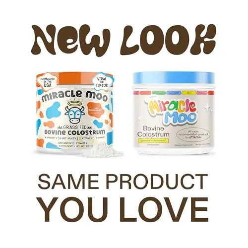 Colostrum Supplement for Gut Health, Hair Growth, Beauty and Immune Support Miracle Moo Au supplements