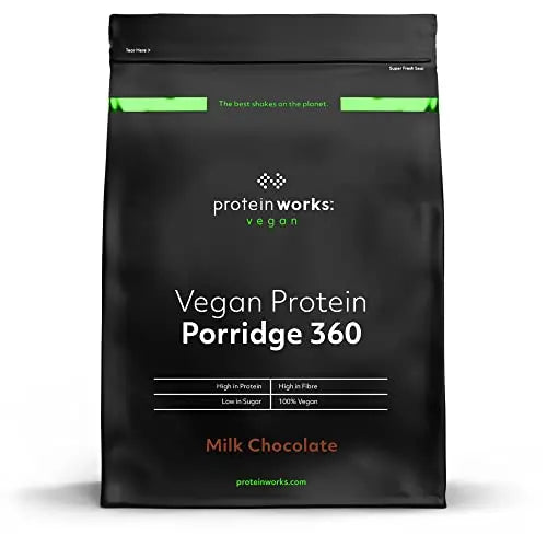 Protein Works - Vegan Protein Porridge 360 | High Protein Breakfast | Plant-Based | Chocolate | 450g THE PROTEIN WORKS Au supplements
