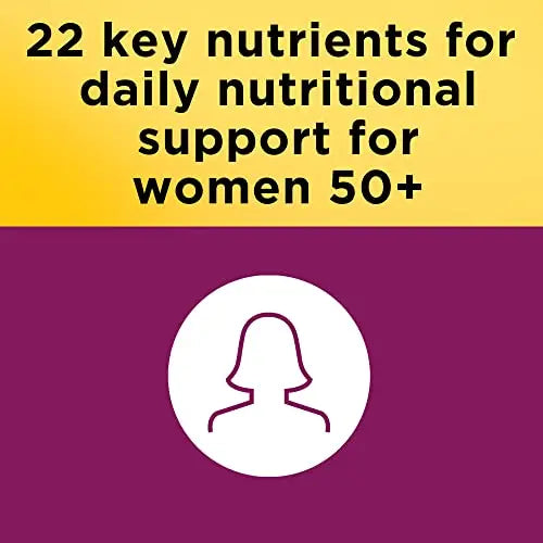 Nature Made Multivitamin For Her 50+ with No Iron, Womens Multivitamin for Daily Nutrition Nature Made Au supplements