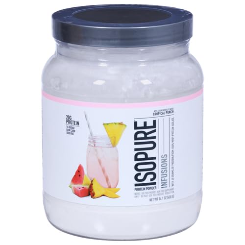 Isopure Protein Powder, Clear Whey Isolate Protein, Post Workout Recovery Drink Mix Isopure Au supplements