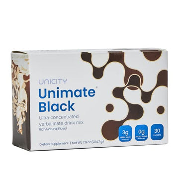 Unicity UNIMATE Black - Great Tasting - 30 Pack Unicity Au supplements