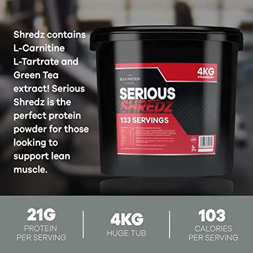 The Bulk Protein Company – Serious Shredz – Diet Whey Protein Powder – Contains L The Bulk Protein Company Au supplements