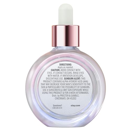 Olay Super Serum - Glow Serum for Face - Activated Niacinamide, Vitamin C & E, Collagen Peptide, AHA - 5-in-1 Benefits - Brightens, Hydrates, Smooths, Firms, Evens Tone, Proactive Anti-Aging, 1.7 Oz Olay Au supplements
