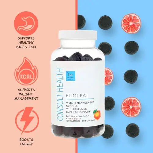 Consult Health ELIMI-Fat Weight Management Gummies – Dietary Supplement – Citrus Burs Consult Health Au supplements