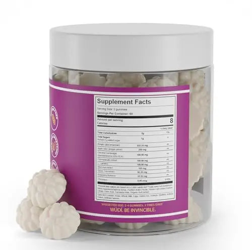 Wúdí Skinny Berry Gummy - Detox, Metabolism & Energy Booster, Plant Based Healthy Wúdí Au supplements
