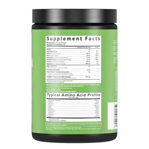 InnoSupps Natural Vegan BCAAs + EAA (Candy Apple) Enhanced Workouts, Muscle InnoSupps Au supplements