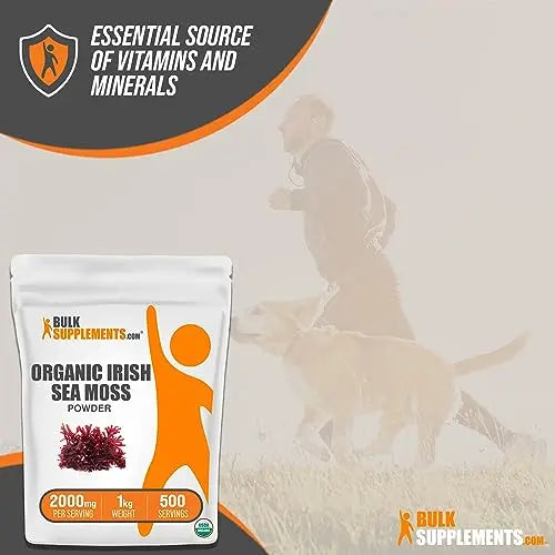 BULKSUPPLEMENTS.COM Organic Irish Sea Moss Powder - Sea Moss Supplement BULKSUPPLEMENTS.COM Au supplements