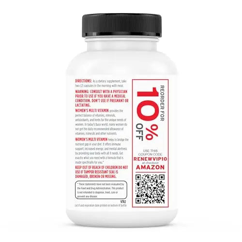 Renew Actives Women's Multi-Vitamin & Antioxidant: Daily Health Supplement for Woman Renew Actives Au supplements