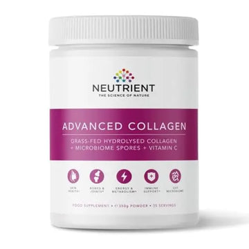 Neutrient™ Advanced Collagen Powder Supplement, Hydrolyzed Collagen Peptides Neutrient the science of nature Au supplements