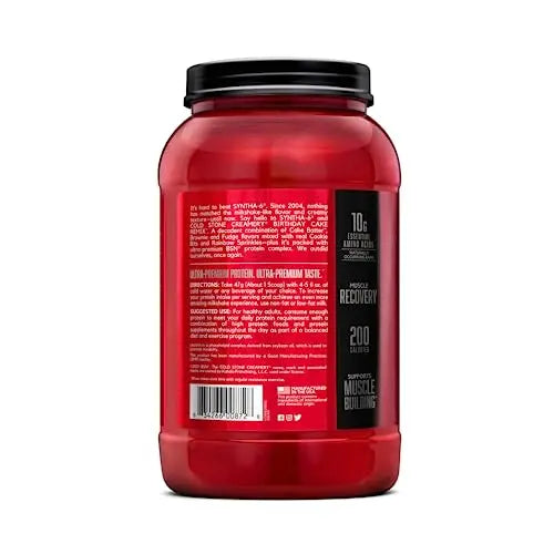 BSN Syntha-6 Whey Protein Powder, Cold Stone Creamery- Birthday Cake Remix Flavor BSN Au supplements