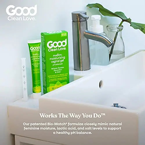 Good Clean Love Restore Moisturizing Vaginal Gel, pH-Balanced, Water-Based with Aloe Vera & Lactic Acid Good Clean Love Au supplements