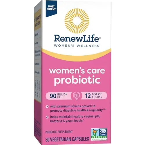 Renew Life Women's Probiotic Capsules, Supports Vaginal, Urinary, Digestive and Immune Renew Life Au supplements