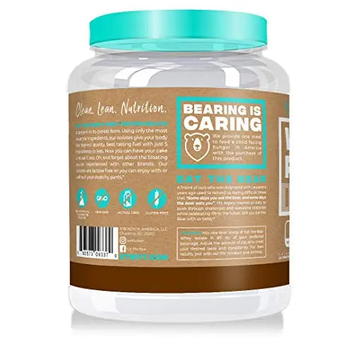 Eat the Bear Whey Protein Isolate Protein Powder 2 lbs (Chocolate) Eat The Bear Au supplements