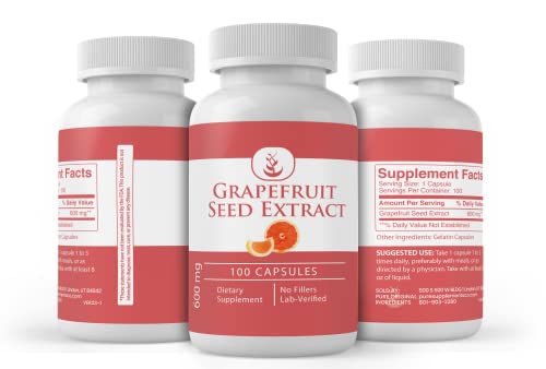Pure Original Ingredients Grapefruit Seed Extract (100 Capsules) Always Pure, No Additives Pure Organic Ingredients Au supplements