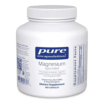 Pure Encapsulations Magnesium (Glycinate) - Supplement to Support Stress Relief, Sleep Pure Encapsulations Au supplements