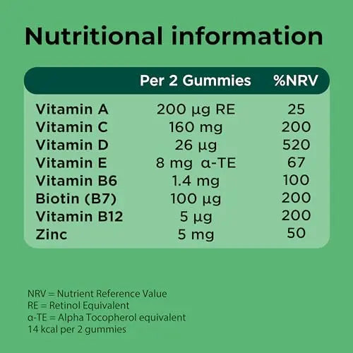 Berocca Immuno Gummy Vitamins, Orange Flavour, Bursting with Immune System Berocca Au supplements