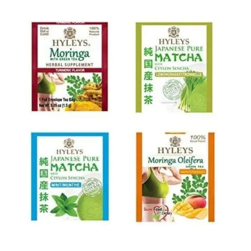 12 Pack of Hyleys Wellness 14 Days Cleanse Kit - 42 Tea Bags (100% Natural, Sugar Free HYLEYS Au supplements