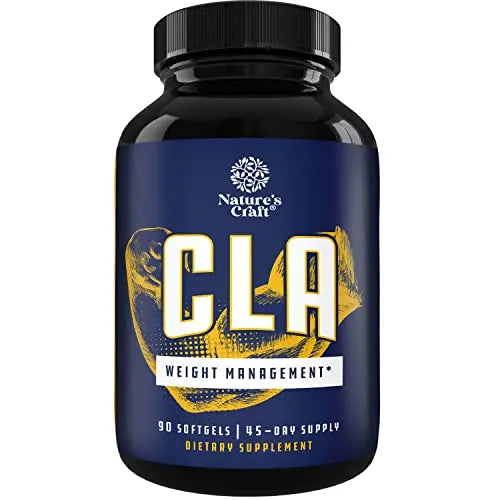 CLA Diet Weight Loss Pills - Women and Men - Pure Conjugated Linoleic Acid - Safflower Natures Craft Au supplements