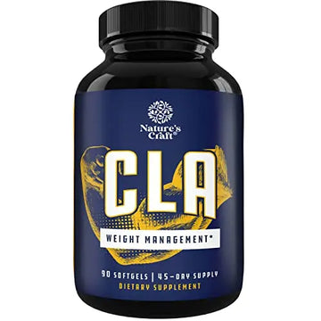 CLA Diet Weight Loss Pills - Women and Men - Pure Conjugated Linoleic Acid - Safflower Natures Craft Au supplements