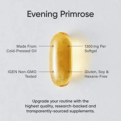 Sports Research Evening Primrose Supplement from Cold Pressed Oil Sports Research Au supplements