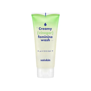 Suiskin Green Apple Vinegar Feminine Wash | Removes odor, pH balanced with Vegan Probiotics, Fragrance-free Suiskin Au supplements
