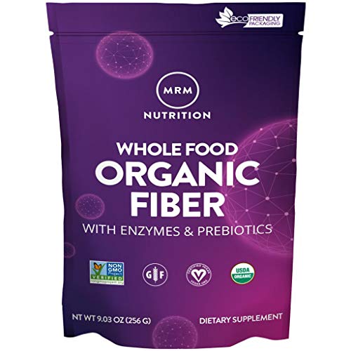 MRM Nutrition Whole Food Organic Fiber | with Enzymes + Prebiotics, 32 Servings MRM Au supplements