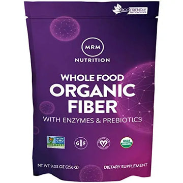 MRM Nutrition Whole Food Organic Fiber | with Enzymes + Prebiotics, 32 Servings MRM Au supplements