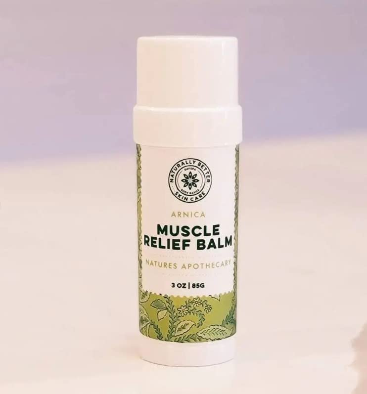 All-Natural Arnica Muscle Balm - Plant-Based Topical swelling and bruising Relief | Essential Oils & Menthol soothes and cools sore muscles, Hypoallergenic & Paraben-Free, Made in USA NATURE'S APOTHECARY Au supplements