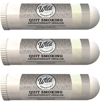 Wild Essentials 3 Pack of Quit Smoking Aromatherapy Nasal Inhalers Made mEssentials Au supplements
