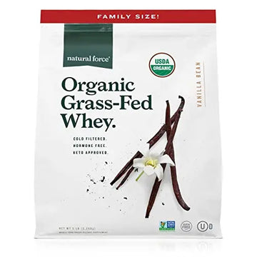 Natural Force Grass Fed Organic Whey Protein Powder – Non GMO Verified, Humane Natural Force Au supplements
