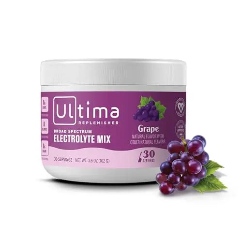Ultima Replenisher Daily Electrolyte Drink Mix – Grape, 30 Servings – Hydration Powder Ultima Replenisher Au supplements
