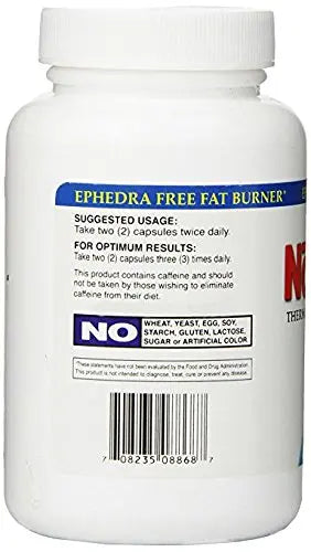 Absolute Nutrition Thermogenic Fat Burners, Nophedra Capsules, 80 Count Bottle Absolute Nutrition Au supplements