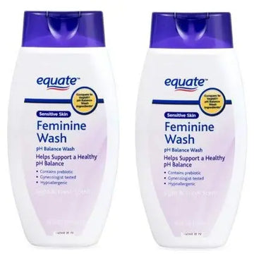 Equate Sensitive Skin Feminine pH Balance Wash, 12 Fl oz (Pack of 2) Msupps.com Au supplements