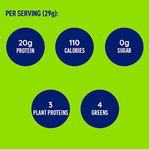 LeanFit Plant-Based Protein & Greens Natural Vanilla – 20g Plant Protein + 4 Leafy Greens LeanFit Au supplements