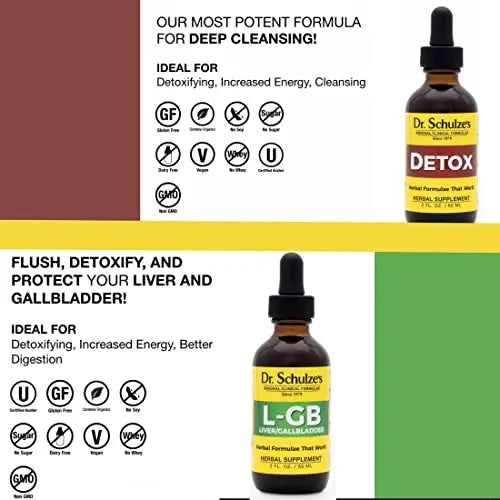Dr. Schulze's 5-Day Liver Detox Dr. Schulze's Au supplements