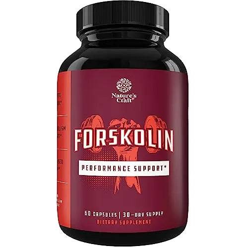 Pure Forskolin Extract for Weight Loss Supplement Powerful Antioxidant - Maximum Strength Natures Craft Au supplements