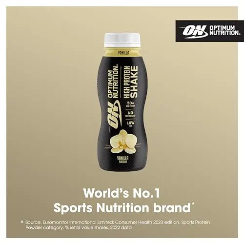 Optimum Nutrition High Protein Shake Bottles, Ready To Drink Healthy Snacks, No added Optimum Nutrition Au supplements