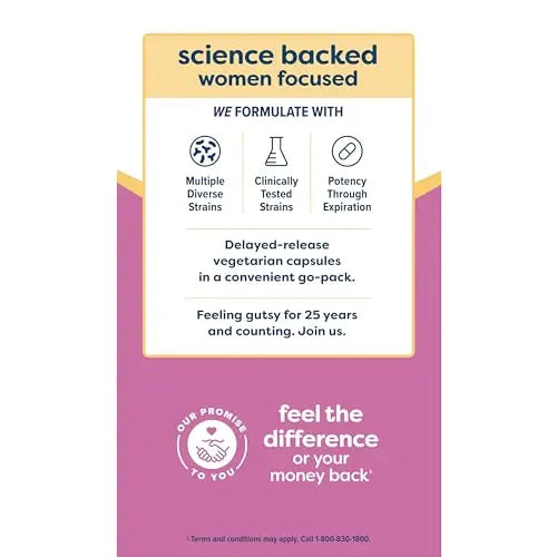 Renew Life Women's Probiotic Capsules, Supports pH Balance for Women, Vaginal, Urinary Renew Life Au supplements