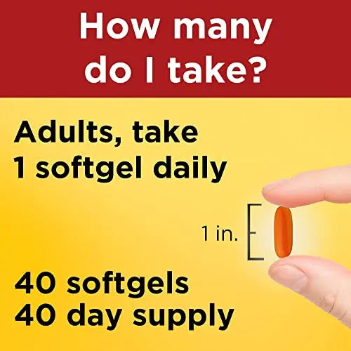 Nature Made CoQ10 400mg, Dietary Supplement for Heart Health Support, 40 Softgels Nature Made Au supplements