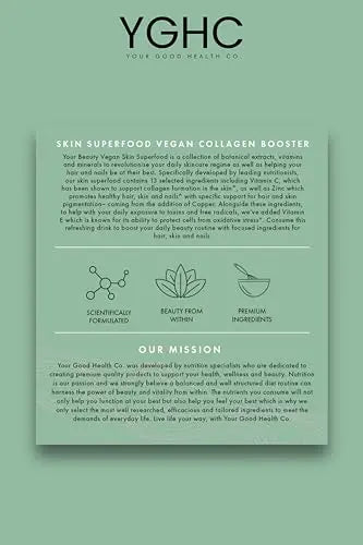 Your Good Health Co. – Your Beauty Vegan Collagen Booster Powder, Pink Lemonade Your Good Health Co. Au supplements