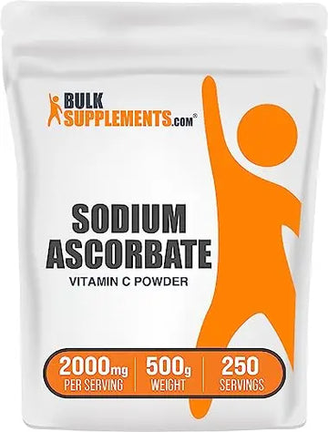 BulkSupplements.com Sodium Ascorbate Powder - Antioxidant Powder - Sodium Ascorbate Bulksupplements Au supplements