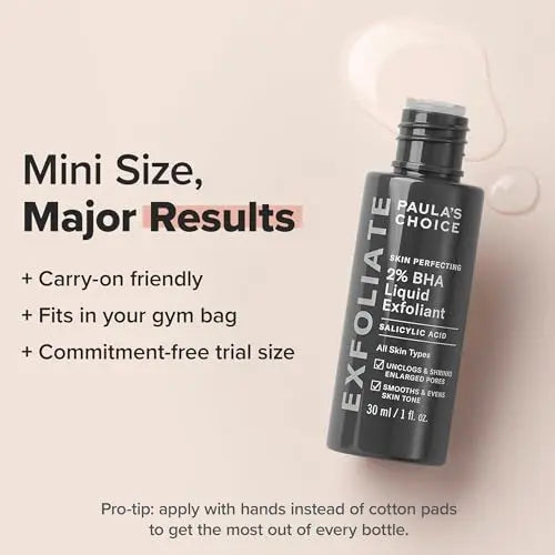 Paula's Choice Skin Perfecting 2% BHA Liquid Salicylic Acid Exfoliant Paula's Choice Au supplements