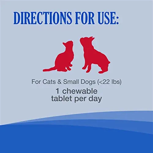 Nutramax Cobalequin B12 Supplement for Cats and Small Dogs, 45 Count (Pack of 1) Nutramax Laboratories Au supplements