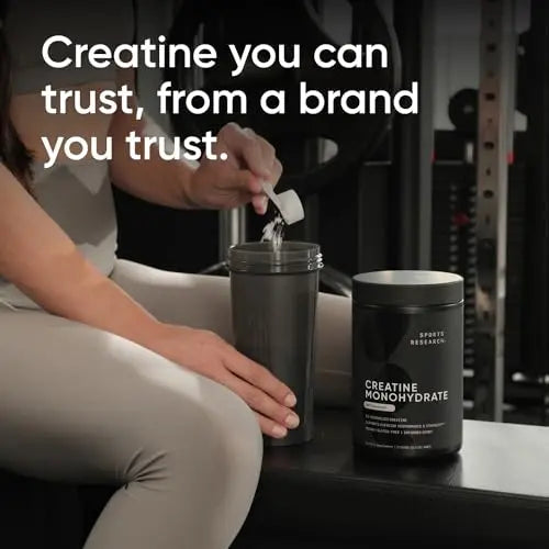 Sports Research Creatine Monohydrate - Gain Lean Muscle, Improve Performance Sports Research Au supplements