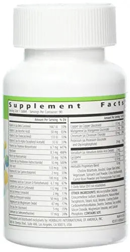 Herbal Life Formula 2 Multivitamin complex, 90 tablets Herbalife Au supplements