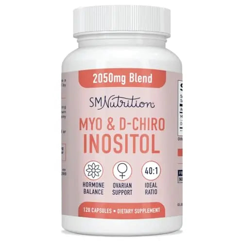 Myo-Inositol & D-Chiro Inositol | Hormone Balance for Women | Ideal 40:1 Ratio | Myo Inosit SMNutrition Au supplements